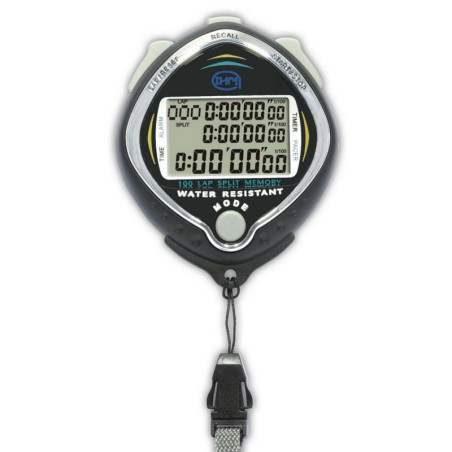 Chronometre professionnel IHM 100 memoires - 12 fonctions 0366CE