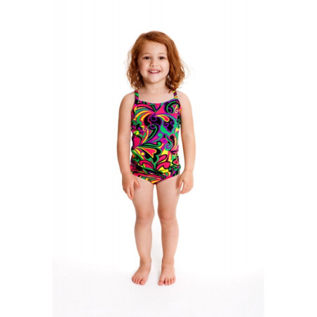 Funkita Woodstock Revival 1 piece Toddler Fille Funkita Woodstock Revival 1 piece Toddler Fille
