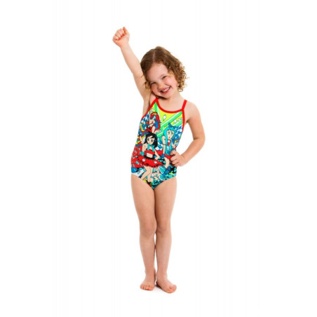 Maillot Funkita petite fille 1 piece Blue Moon Girl Toddler Fille Maillot Funkita petite fille 1 piece Blue Moon Girl Toddler Fille