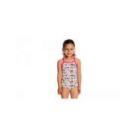 Funkta Toddler Crazy Critters - Maillot Fille 1 à 5 ans