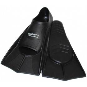 Minifins SWEAMS - BLACK - Mini Palmes Natation & Piscine