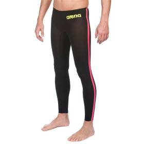 ARENA Powerskin Homme Open Water R-Evo + Pant - Black Fluo Yellow - Pantalon combinaison eau libre