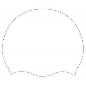 Bonnet SWEAMS White - Bonnet de bain silicone
