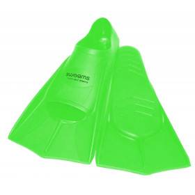 Minifins SWEAMS - NEON GREEN - Mini Palmes Natation & Piscine