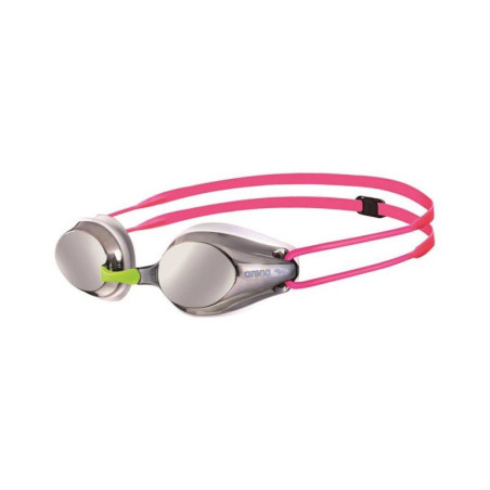 Arena TRACKS MIRROR Junior - silver white fushia - Lunettes Natation Junior Arena TRACKS MIRROR Junior - silver white fushia - Lunettes Natation Junior
