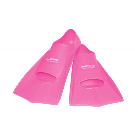 Minifins SWEAMS - PINK - Mini Palmes Natation & Piscine | Les4Nages