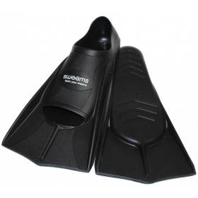 Minifins SWEAMS - BLACK ATTACK - Mini Palmes Natation & Piscine