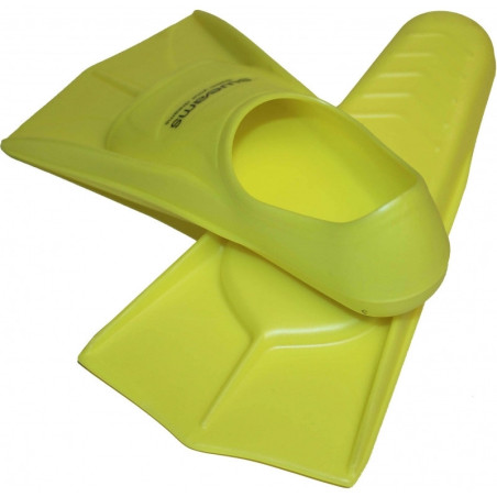 Minifins SWEAMS - NEON YELLOW - Mini Palmes Natation & Piscine | Les4Nages Minifins SWEAMS - NEON YELLOW - Mini Palmes Natation & Piscine | Les4Nages