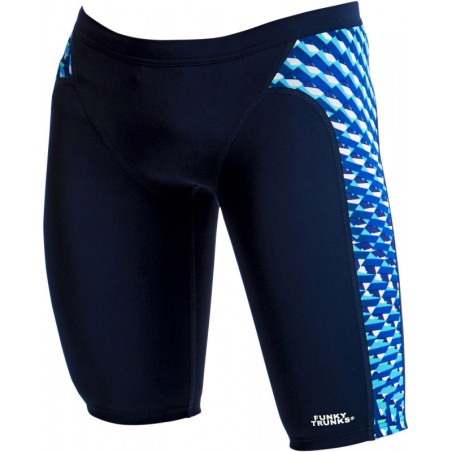 Funky Trunks Boy Vapour Scale - Jammer Natation Funky Trunks Boy Vapour Scale - Jammer Natation