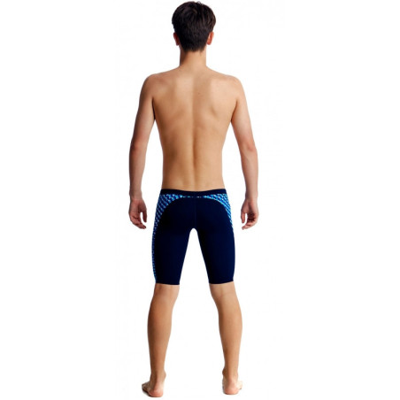 Funky Trunks Boy Vapour Scale - Jammer Natation Garçon | Les4Nages Funky Trunks Boy Vapour Scale - Jammer Natation Garçon | Les4Nages