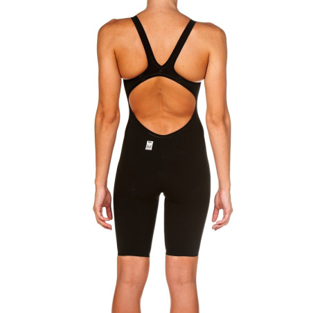 ARENA Powerskin Carbon Air² 2 Femme - Black - Black Gold - Dos Ouvert - Combinaison Compétition Femme | Les4Nages