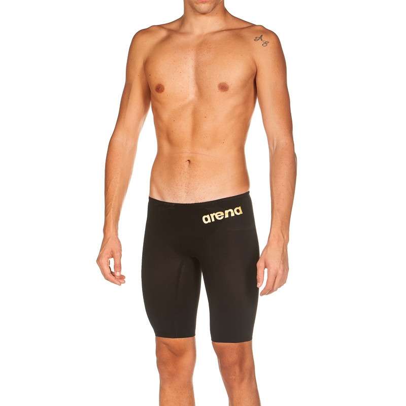 ARENA PowerSkin CARBON Air ² 2 Homme - Black Gold - Jammer Natation Homme compétition