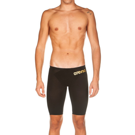 ARENA PowerSkin CARBON Air ² 2 Homme - Black Gold - Jammer Natation Homme compétition | Les4Nages