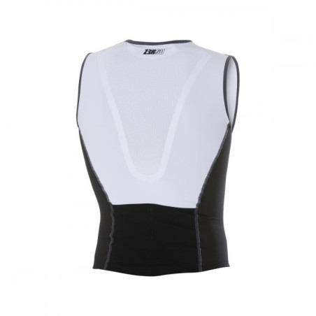 ZEROD ELITE MAN BLACK SERIES - Singlet Triathlon Homme sans manches | Les4Nages ZEROD ELITE MAN BLACK SERIES - Singlet Triathlon Homme sans manches | Les4Nages