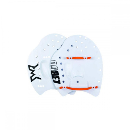 Plaquettes Natation SWIMRUN ZEROD HAND PADDLES SWR - WHITE | Les4Nages