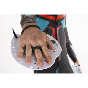 Plaquettes Natation SWIMRUN ZEROD HAND PADDLES SWR - WHITE