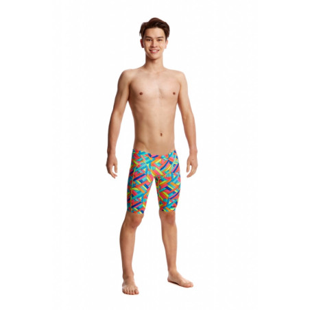 Funky Trunks Boy Panel Pop - Jammer Natation Garçon | Les4Nages Funky Trunks Boy Panel Pop - Jammer Natation Garçon | Les4Nages