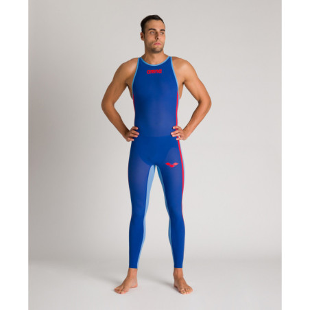 ARENA Powerskin Homme Open Water R-Evo + Full Body - Closed - Ocean BlueYellow ARENA Powerskin Homme Open Water R-Evo + Full Body - Closed - Ocean BlueYellow