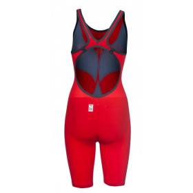 ARENA Powerskin Carbon Air² 2 Femme - Red - Dos Ouvert - Combinaison Natation Femme