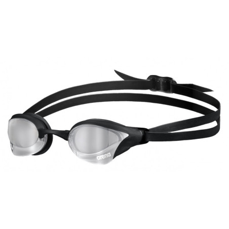 ARENA Cobra Core Swipe Mirror - Silver Black - Lunettes Natation