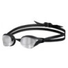 ARENA Cobra Core Swipe Mirror - Silver Black - Lunettes Natation