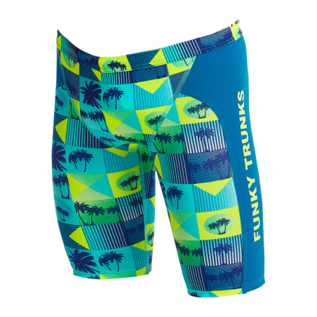 Funky Trunks Boy(8-14ans) POP TROPO - Jammer Natation Garçon | Les4Nages Funky Trunks Boy(8-14ans) POP TROPO - Jammer Natation Garçon | Les4Nages