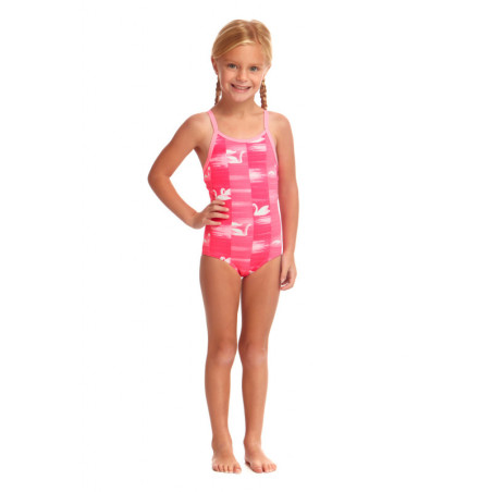 Funkita Toddler (1-7 ans) SWAN LAKE - Maillot Fille Natation Funkita Toddler (1-7 ans) SWAN LAKE - Maillot Fille Natation