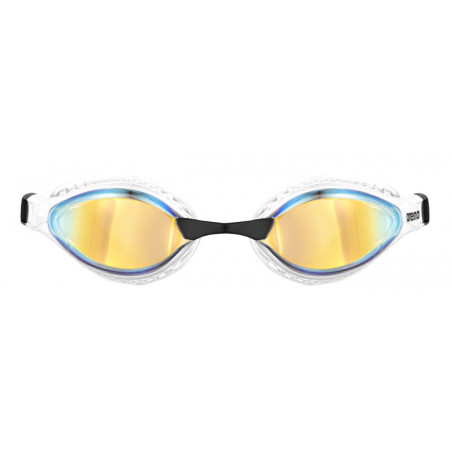 ARENA Air Speed Mirror - Yellow Copper White- Lunettes Natation | Les4Nages ARENA Air Speed Mirror - Yellow Copper White- Lunettes Natation | Les4Nages