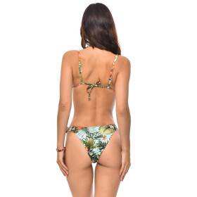 Bas de Bikini BANANA MOON Paea Iquitos Bleu - Bas maillot de bain Plage 2 pièces