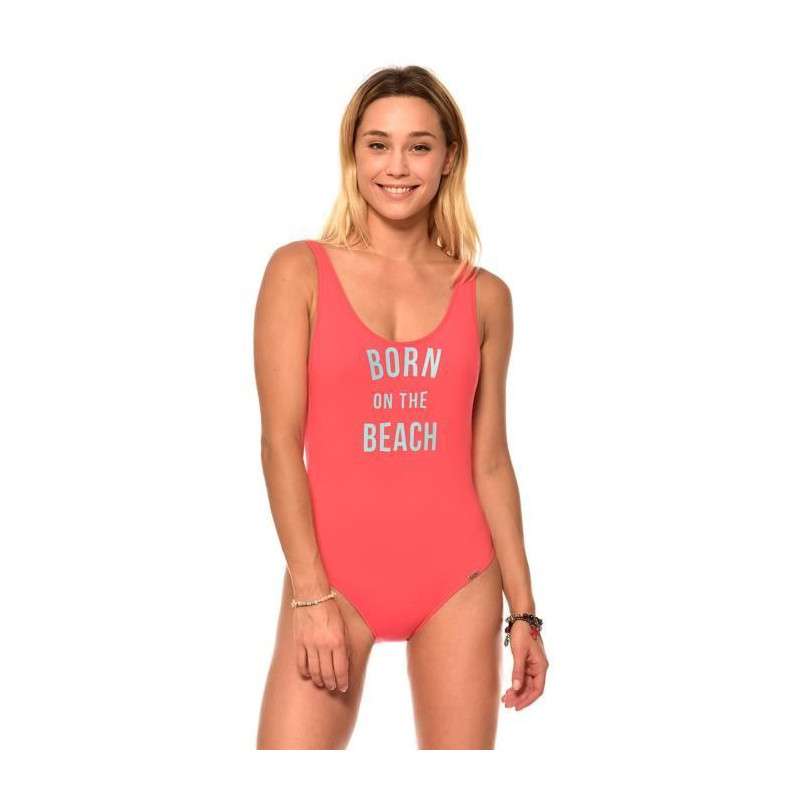 BANANA MOON Teens - Bel Air Born On The Beach Rose - Maillot Plage 1 pièce
