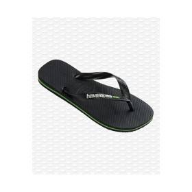 HAVAIANAS BRASIL LOGO - BLACK/BLACK