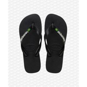 HAVAIANAS BRASIL LOGO - BLACK/BLACK