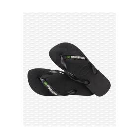 HAVAIANAS BRASIL LOGO - BLACK/BLACK