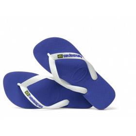HAVAIANAS BRASIL LOGO Mini Me - MARINE BLUE