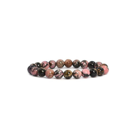 Bracelet Pierres Naturelles RHODONITE 8mm - KIREI PARIS BIJOUX | Les4Nages Bracelet Pierres Naturelles RHODONITE 8mm - KIREI PARIS BIJOUX | Les4Nages