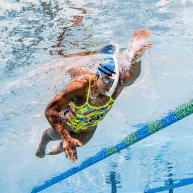 FINIS Stability Snorkel Speed Black - Tuba Frontal Natation