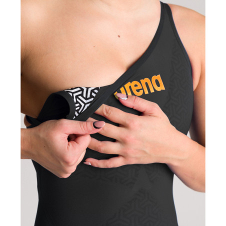 ARENA Carbon GLIDE Powerskin Dos ouvert - Black Gold - Combinaison Natation Femme ARENA Carbon GLIDE Powerskin Dos ouvert - Black Gold - Combinaison Natation Femme