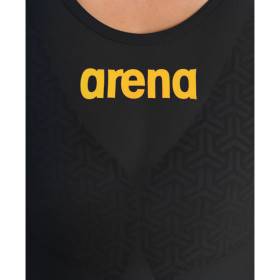 ARENA Carbon GLIDE Powerskin Dos ouvert - Black Gold - Combinaison Natation Femme