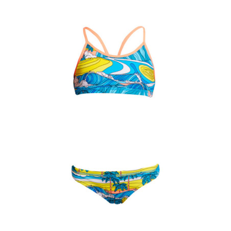 FUNKITA Fille (8-14ans) SUMMER BAY - ECO Racer Back 2 pieces - Maillot de bain Natation Fille 2 pieces | Les4Nages FUNKITA Fille (8-14ans) SUMMER BAY - ECO Racer Back 2 pieces - Maillot de bain Natation Fille 2 pieces | Les4Nages