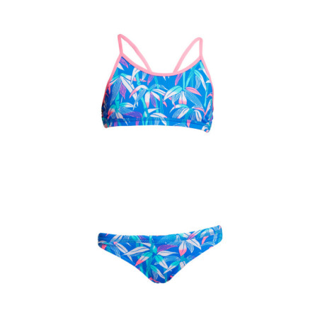 FUNKITA Fille (8-14ans) BOOBAM BLUE - Racer Back 2 pieces - Maillot de bain junior