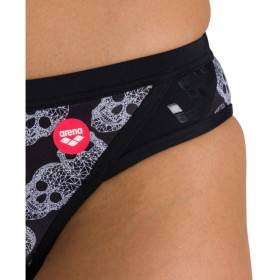 ARENA CRAZY POP SKULLS Black Multi - Maillot de bain 2 pièces