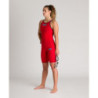 ARENA Powerskin Carbon Air² 2 Femme - Red - Dos Fermé - Combinaison Natation Rouge