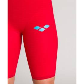ARENA Powerskin Carbon Air² 2 Femme - Red - Dos Fermé - Combinaison Natation Rouge