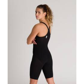 ARENA Powerskin Carbon Air² 2 Femme - Black Gold - Dos Fermé - Combinaison Natation Femme