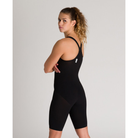 ARENA Powerskin Carbon Air² 2 Femme - Black Gold - Dos Fermé - Combinaison Natation Femme
