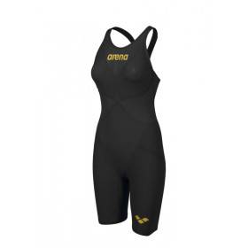 ARENA Carbon GLIDE Powerskin Dos Fermé - Black Gold - Combinaison Natation Femme