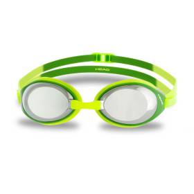 HEAD HCB COMP MIRRORED - Yellow Olive Blue Mirrored - Lunettes Natation et Piscine