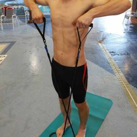 Strechcordz With Handles / Avec Poignées - Elastiques avec poignées pour les mains - 5 résistances