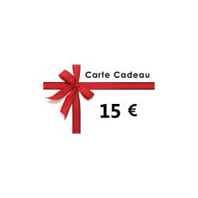 Carte cadeau 15€