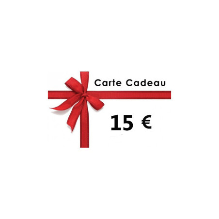 Carte cadeau 15€